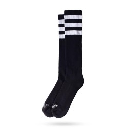 чорапи,дамски,чорапи,american,socks,back,long,socks,black,(black,white)