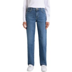 Панталони Lee Straight Fit pants - Blue (Janet) панталони,дамски,панталони,lee,straight,fit,pants,blue,(janet)
