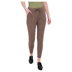 панталони,дамски,панталони,vero,moda,eva,loose,string,pants,brown,(falcon)