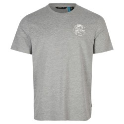 Тениска O´neill N02308 Circle Surfer short sleeve T-shirt - Grey (Silver Melee -A) тениска,мъжки,тениски,дамски,тениски,o´neill,n02308,circle,surfer,short,sleeve,t,shirt,grey,(silver,melee,a)