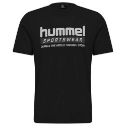 тениска,мъжки,тениски,hummel,carson,short,sleeve,t,shirt,black,(black)