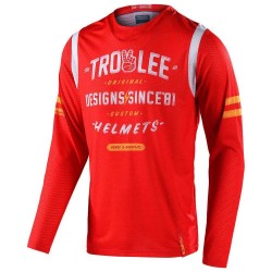 Блуза с дълъг ръкав Troy lee designs GP Air Roll Out long sleeve jersey - Red (Red) блуза,с,дълъг,ръкав,мъжки,тениски,дамски,тениски,troy,lee,designs,gp,air,roll,out,long,sleeve,jersey,red,(red)