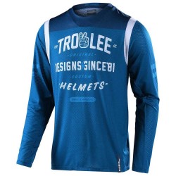 Блуза с дълъг ръкав Troy lee designs GP Air Roll Out long sleeve jersey - Blue (Slate Blue) блуза,с,дълъг,ръкав,мъжки,тениски,дамски,тениски,troy,lee,designs,gp,air,roll,out,long,sleeve,jersey,blue,(slate,blue)
