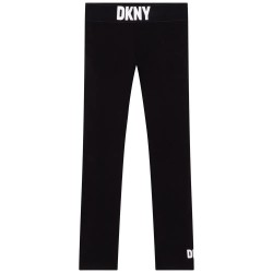 DKNY D34A64 leggings - Black (Black) детски,клинове,dkny,d34a64,leggings,black,(black)