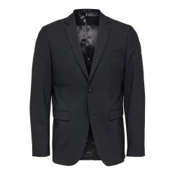 сако,мъжки,сака,selected,slim,elon,blazer,black