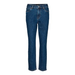 дънки,дамски,панталони,vero,moda,brenda,straight,ank,gu3135,ga,high,waist,jeans,blue