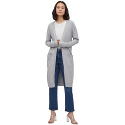жилетка,дамски,пуловери,дамски,плетени,дрехи,vila,ril,cardigan,light,grey,melange,(grey)