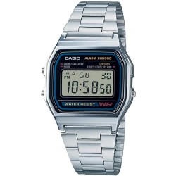 часовник,часовници,casio,a158wa,1c,watch,silver,(silver,grey,silver,grey)