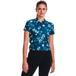 дамски,блузи,с,яка,under,armour,golf,zinger,blur,woman,short,sleeve,polo,blue,(petrol,blue,fuse,teal,metallic,silver)