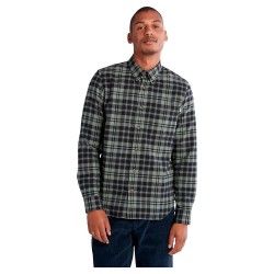 карирана,риза,мъжки,ризи,timberland,flannel,check,long,sleeve,shirt,green
