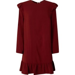 рокля,дамски,поли,и,рокли,pepe,jeans,dorothy,long,sleeve,short,dress,red