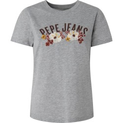 тениска,дамски,тениски,pepe,jeans,rosemery,short,sleeve,t,shirt,grey