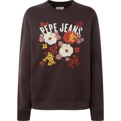 блуза,дамски,блузи,pepe,jeans,stephanie,sweatshirt,brown