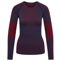 тениска,дамски,тениски,hummel,aly,seamless,long,sleeve,t,shirt,blue,(insignia,blue,cabernet,melange)
