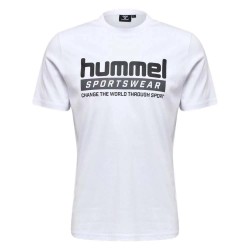 тениска,мъжки,тениски,hummel,carson,short,sleeve,t,shirt,white