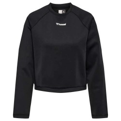 блуза,дамски,блузи,hummel,kalu,short,sweatshirt,black,(black)