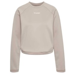 блуза,дамски,блузи,hummel,kalu,short,sweatshirt,chateau,gray,(beige)