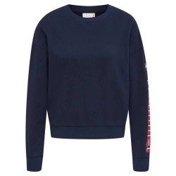 блуза,дамски,блузи,hummel,kim,sweatshirt,blue,(peacoat)
