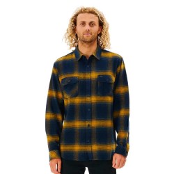 риза,с,дълъг,ръкав,мъжки,ризи,rip,curl,count,flannel,long,sleeve,shirt,blue