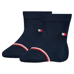 чорапи,детски,чорапи,tommy,hilfiger,701220516,socks,2,pairs,blue,(navy)