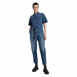 гащеризон,дамски,гащеризони,g,star,army,short,sleeve,jumpsuit,blue,(antique,faded,space,blue)