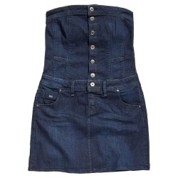 рокля,дамски,поли,и,рокли,g,star,denim,dress,blue