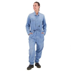 Гащеризон G-Star Denim jumpsuit - Blue (Medium Aged) гащеризон,дамски,гащеризони,g,star,denim,jumpsuit,blue,(medium,aged)