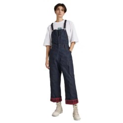 G-Star E Lined Bib overall - Blue (Raw Denim) дамски,гащеризони,g,star,e,lined,bib,overall,blue,(raw,denim)