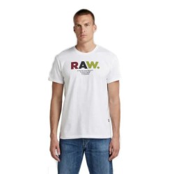 тениска,мъжки,тениски,g,star,multi,colored,short,sleeve,t,shirt,white,(white)