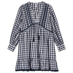 рокля,дамски,поли,и,рокли,pepe,jeans,didi,long,sleeve,dress,blue