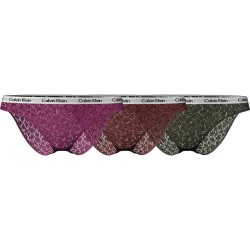 дамско,бельо,дамски,бикини,и,танкини,calvin,klein,panties,3,units,multicolor,(intense,plum,red,carpet,olive)
