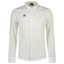 риза,с,дълъг,ръкав,мъжки,ризи,le,coq,sportif,n°1,presentation,long,sleeve,shirt,white