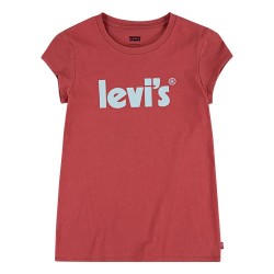 тениска,детски,тениски,levi´s,®,basic,short,sleeve,t,shirt,mineral,red,(red)