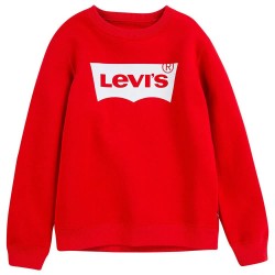 блуза,детски,блузи,levi´s,®,batwing,sweatshirt,levis,red,white,(red)