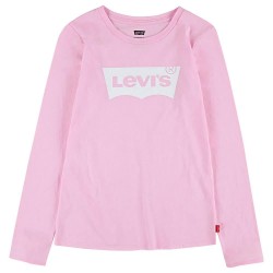 тениска,детски,тениски,levi´s,®,batwing,long,sleeve,t,shirt,pink,(roseate,spoonbill)