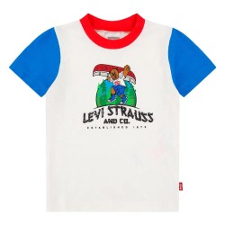 тениска,детски,тениски,levi´s,®,camping,bear,short,sleeve,t,shirt,white,(white)