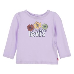 тениска,детски,тениски,levi´s,®,graphic,long,sleeve,t,shirt,purple,(pastel,lilac)