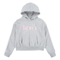 суичър,детски,блузи,levi's®,pullover with tapin,hoodie,grey