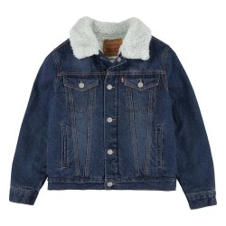 яке,детски,якета,и,палта,levi's®,sherpa,trucker,jacket,blue