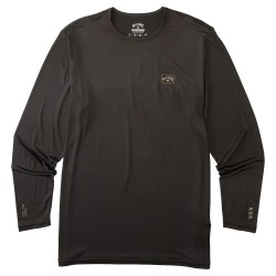 тениска,мъжки,тениски,billabong,operator,graphe,long,sleeve,t,shirt,brown,(black)