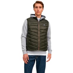 Елек Jack & jones Hero Bodywarmer Collar vest - Green (Rosin) елек,мъжки,жилетки,jack,&,jones,hero,bodywarmer,collar,vest,green,(rosin)