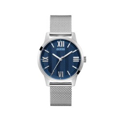 часовник,часовници,guess,campbell,watch,silver