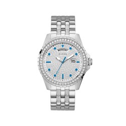 часовник,часовници,guess,comet,watch,silver