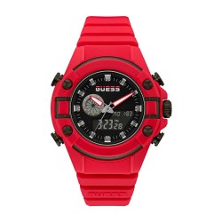 часовник,часовници,guess,g,force,watch,red,(red)