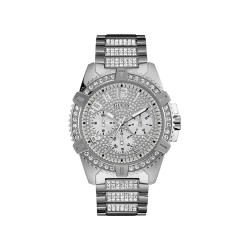часовник,часовници,guess,gents,frontier,watch,silver,(silver)