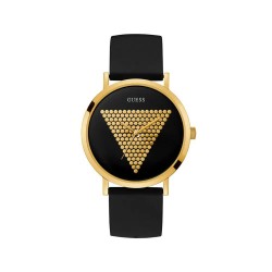 Часовник Guess Gents Imprint watch - Black (Black) часовник,часовници,guess,gents,imprint,watch,black,(black)