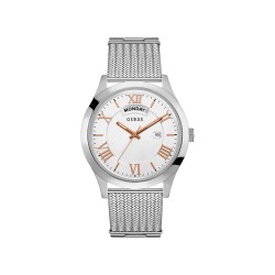часовник,часовници,guess,gents,metropolitan,watch,silver