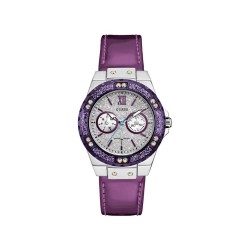 дамски,часовник,часовници,guess,ladies,limelight,watch,purple