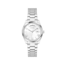 часовник,часовници,guess,luna,woman,watch,silver,(silver)
