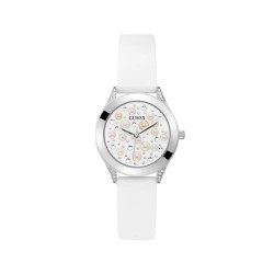 часовник,часовници,guess,pearl,watch,white